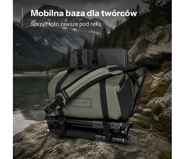 WANDRD ROGUE Sling 9L Wasatch Green - 1550094 - zdjęcie 5
